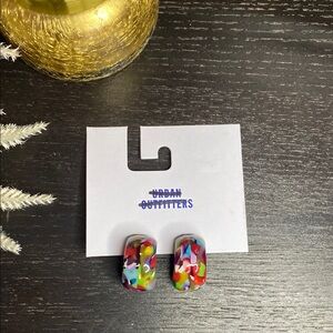 Urban Outfitters Colorful Hoop Earrings
